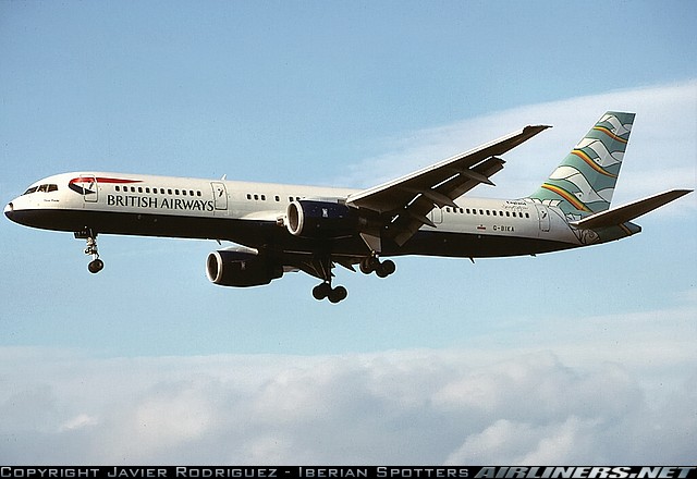 Boeing 757-236 | British Airways | G-BIKI | landing with full flaps